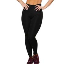 Kit 3 Calça Legging Feminina Cintura Alta Ideal p/ Ginástica