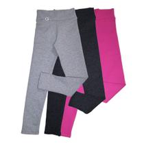 Kit 3 Calça Legging Infantil para Menina