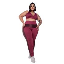 Kit 3 Calça Legging Plus Size Montaria Cirrê Empina Bumbum Kit 3 Calça Legging Plus Size Montaria Cirrê Empina Bumbum