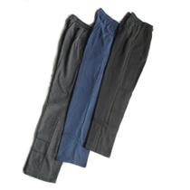 Kit 3 Calças de Moletom Flanelado Unissex Cores Sortidas Sem Punho com Bolsos Kit 3 Calças de Moletom Flanelado Unissex Cores Sortidas Sem Punho com Bolsos