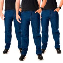 Kit 3 Calças Jeans Masculina Básica Tradicional Kit 3 Calças Jeans Masculina Básica Tradicional