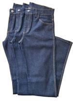 kit 3 Calças Jeans Tradicional para Serviço