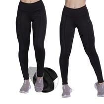 Kit 3 Calças Legging Montaria Vekyo Modas Peluciada Quente Academia Treino Inverno