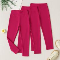Kit 3 Calças Legging Tecido Suplex Flanelado Forrado com Fleece Kit 3 Calças Legging Tecido Suplex Flanelado Forrado com Fleece