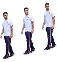 Kit 3 Calças Masc Adulto Tactel Ref273 Inverno