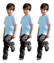 Kit 3 Calças Masc Inf Nba Tecido Agasalho Inverno Ref 376a