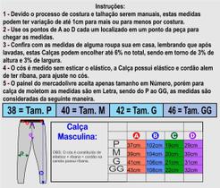 Kit 3 Calças Masculina MXD Conceito Moletom Slim Fit Cores Básicas e Camuflados