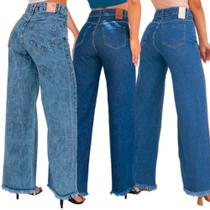 Kit 3 Calças Pantalona com Elastano: Ajuste e Conforto