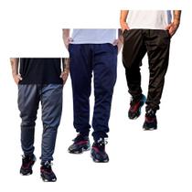 Kit 3 Calças Premium Jogger Skinny Punho Barra 2 Bolsos 001