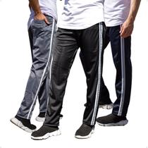 Kit 3 Calças Tecido Helanca Masculina Esporte Treino 283 Kit 3 Calças Tecido Helanca Masculina Esporte Treino 283