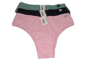 Kit 3 Calcinha Algodão Lisa Plus Size Adulto Linda Brasil Kit 3 Calcinha Algodão Lisa Plus Size Adulto Linda Brasil