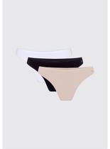 Kit/3 Calcinha Biquíni Hering 77UF Feminina Malha Algodão T. P/XG Kit/3 Calcinha Biquíni Hering 77UF Feminina Malha Algodão T. P/XG