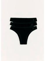 Kit/3 Calcinha Biquíni Hering Intimates 77UF Feminina Malha Algodão T. P/XG Kit/3 Calcinha Biquíni Hering Intimates 77UF Feminina Malha Algodão T. P/XG