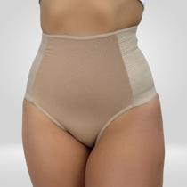 Kit 3 Calcinha Cinta Modeladora Hot Pant Feminina Cós Alto Pós Parto Confortável Lingerie