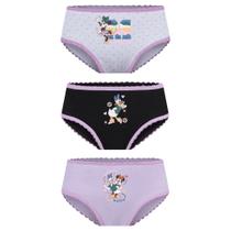 Kit 3 Calcinha Infantil Lobinha Minnie 18200-089