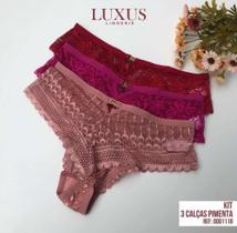 Kit 3 calcinha