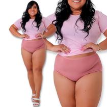 Kit 3 calcinha plus size de algodão roupas íntima langerie feminino tangão gordinha atacado Kit 3 calcinha plus size de algodão roupas íntima langerie feminino tangão gordinha atacado