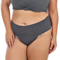 Kit 3 Calcinha Plus Size Modeladora Redutora Segura Barriga Viére