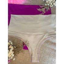 KIT 3 Calcinha Pós Parto Calça Cinta Modeladora Cintura Alta Compressão Reforçada Virginia Atacado