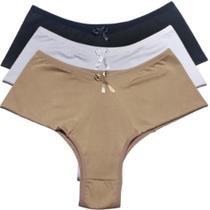Kit 3 Calcinha Tanga Lateral Dupla Larga Feminina Lingerie Adulto Calsinha Langerie Microfibra Kit 3 Calcinha Tanga Lateral Dupla Larga Feminina Lingerie Adulto Calsinha Langerie Microfibra