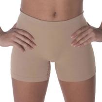 Kit 3 Calcinhas Boxer Selene Sem Costura Infantil - Nude