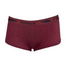 Kit 3 Calcinhas Fenyx Boxer Conforto 100% Algodão