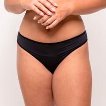 Kit 3 Calcinhas Fio Duplo em Microfibra - Mulher Elegante