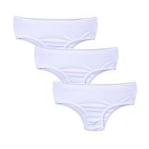 Kit 3 Calcinhas Infantil Criança Algodão Cotton Kids