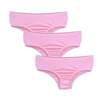 Kit 3 Calcinhas Infantil Criança Algodão Cotton Kids