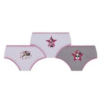 Kit 3 Calcinhas Infantil Minnie Lupo 18200-089