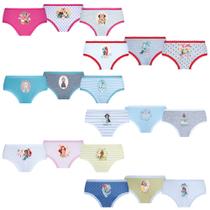 Kit 3 Calcinhas Infantil Princesas Frozen Minnie Disney Lupo Kit 3 Calcinhas Infantil Princesas Frozen Minnie Disney Lupo