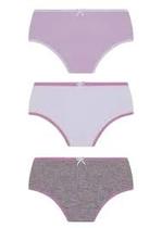 Kit 3 calcinhas Infantis Algodão Lupo 18101