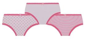 Kit 3 Calcinhas Lupo Confortável Rosa Infantil Meninas Kit 3 Calcinhas Lupo Confortável Rosa Infantil Meninas