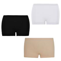 Kit 3 Calcinhas Lupo Loba Boxer Sortidas Kit 3 Calcinhas Lupo Loba Boxer Sortidas