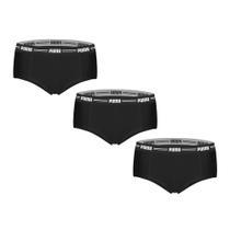 Kit 3 Calcinhas Puma Mini Boxer Feminino
