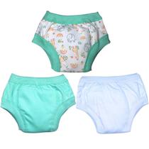 Kit 3 Calcinhas Treinamento Desfralde Bebê Infantil Safari V Kit 3 Calcinhas Treinamento Desfralde Bebê Infantil Safari V
