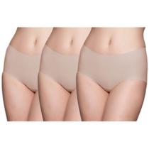 Kit 3 Calcinhas Zero Marcas Liz 50256 Sépia Kit 3 Calcinhas Zero Marcas Liz 50256 Sépia