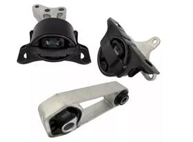 Kit 3 Calço Coxim Cambio e Motor Dianteiro Direito Esquerdo Renault Kwid 1.0 12v 2017 18 19 20...