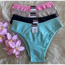 KIT 3 Calçolas Senhora com Reforço na Barriga Algodão