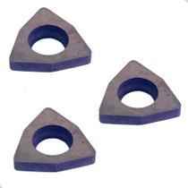 Kit 3 Calços Metal Duro para Inserto / Pastilha WNMG08 Kit 3 Calços Metal Duro para Inserto / Pastilha WNMG08