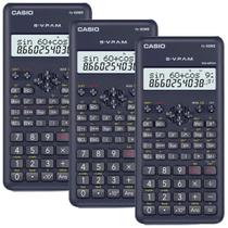 KIT 3 Calculadora Científica Casio FX-82MS 2nd Edition 240 Funções S-VPAM Visor 2 Linhas FX82MS2S4DH - 3 Unidades KIT 3 Calculadora Científica Casio FX-82MS 2nd Edition 240 Funções S-VPAM Visor 2 Linhas FX82MS2S4DH - 3 Unidades