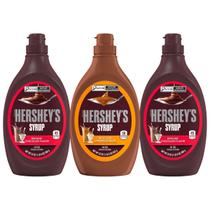 Kit 3 Calda de Chocolate e Caramelo Hershey's Syrup 680 gr Kit 3 Calda de Chocolate e Caramelo Hershey's Syrup 680 gr