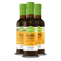 Kit 3 Calda De Coco Da Qualicôco 250Ml Kit 3 Calda De Coco Da Qualicôco 250Ml