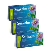 Kit 3 Calmante Natural Seakalm Maracujá Extrato Seco Passiflora 260mg com 20 Comp Natulab - Narulab