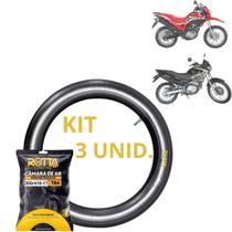 KIT 3 Câmara De Ar P/ Pneu Traz. da Falcon e Bros 350/410-17