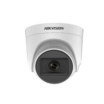 Kit 3 Camera de segurança Hikvision DS-2CE76D0T-ITPF lente 2.8mm resolução 2MP infravermelho 20m DWDR + BNC e P4