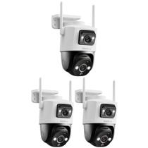 Kit 3 Câmera Inteligente Wi-Fi 3 Megapixels 360º iM9+ Full Color Intelbras Kit 3 Câmera Inteligente Wi-Fi 3 Megapixels 360º iM9+ Full Color Intelbras