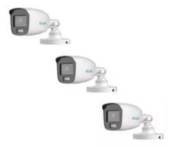 Kit 3 Câmeras De Segurança 1080p Colorida Colorvu Hilook Kit 3 Câmeras De Segurança 1080p Colorida Colorvu Hilook