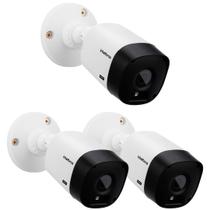 Kit 3 Câmeras HDCVI Lite 1 Megapixel HD 20m VHL 1120 B Intelbras