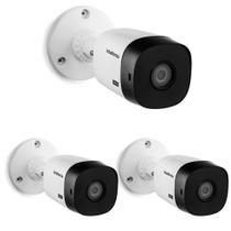 Kit 3 Câmeras HDCVI Lite 2 Megapixels Full HD 20m VHL 1220 B Intelbras